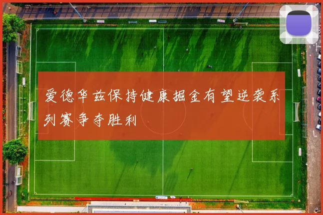 爱德华兹保持健康掘金有望逆袭系列赛争夺胜利